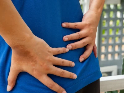 man suffering from sciatica